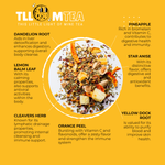 Sunlit Pineapple – Detox & Vitality Tea