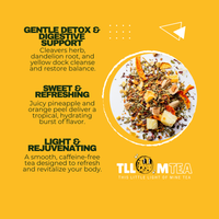 Sunlit Pineapple – Detox & Vitality Tea